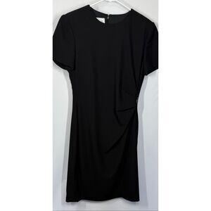 David Warren New York Women black gold dress size 4